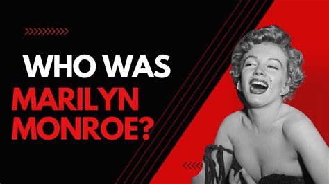 miss marilyn|Marilyn Monroe Short Biography .